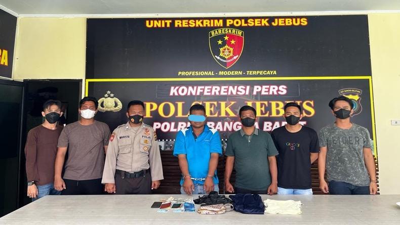 Curi Uang Korban Lakalantas, Pria di Bangka Barat Ditangkap Polisi