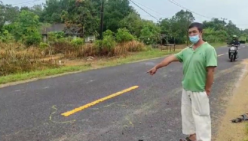 Gagal Menyalip, Pengendara Motor di Bangka Barat Tewas Ditabrak Truk 