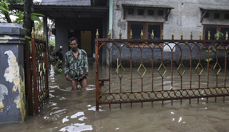 Permukiman Warga Depok Terendam Banjir - Bagian 3