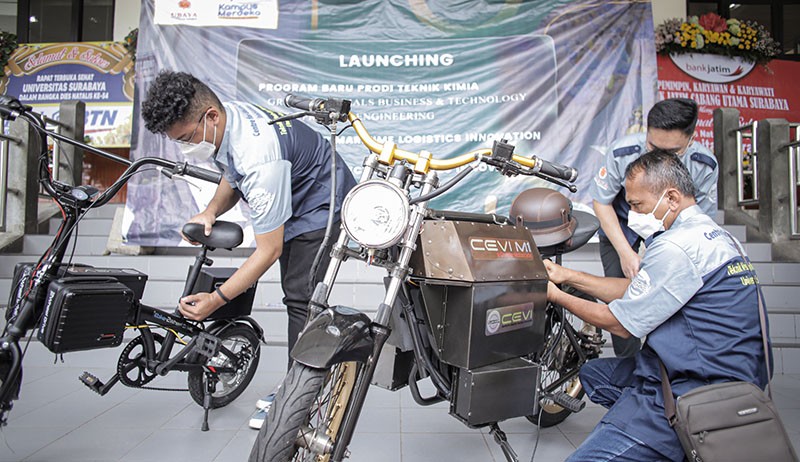 Universitas Surabaya Luncurkan Sepeda dan Motor Listrik Buatan Dosen-Mahasiswa - Bagian 2