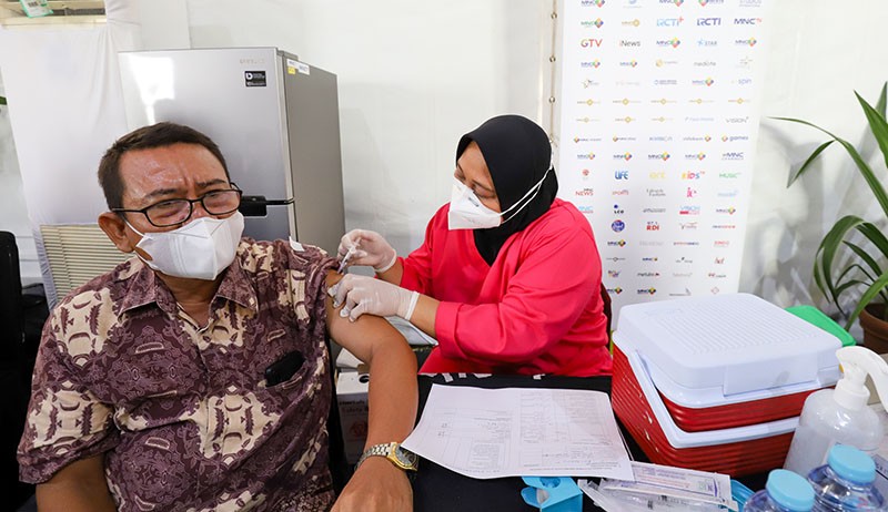 Suasana Sentra Vaksinasi Booster MNC Peduli Hari Kedua - Bagian 2