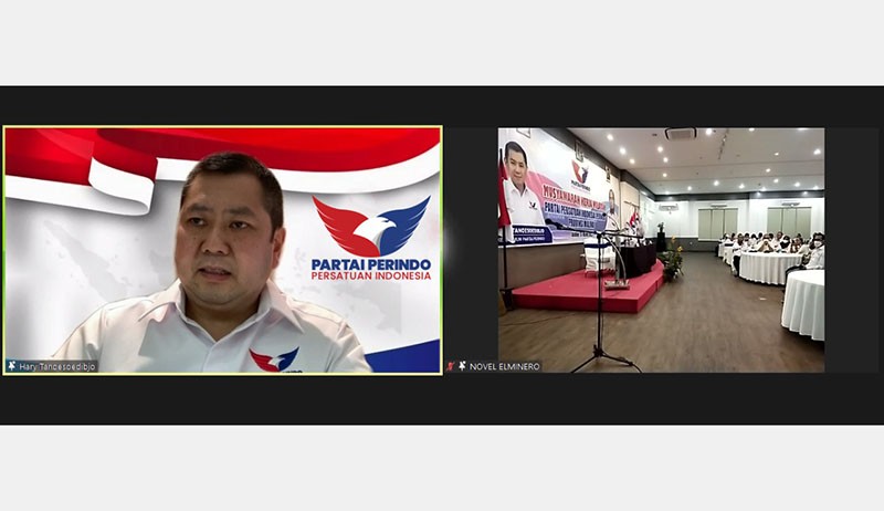HT Hadiri Rakerwil Partai Perindo Provinsi Maluku Secara Virtual - Bagian 1