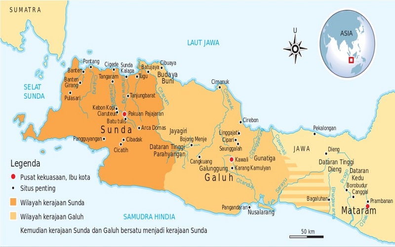 Kisah Perpecahan Tarumanegara, Cikal Bakal Berdirinya Kerajaan Sunda dan Galuh