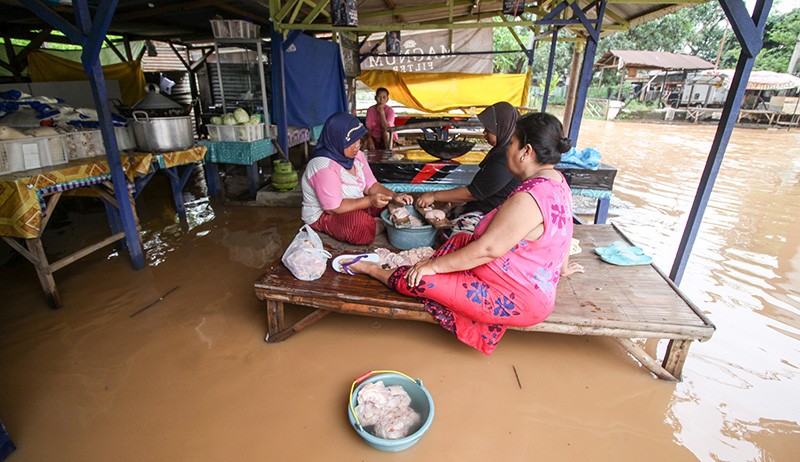 268 Kepala Keluarga Terdampak Banjir di Pasuruan - Bagian 3