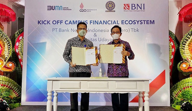 BNI-Universitas Udayana MoU Ekosistem Keuangan Perguruan Tinggi - Bagian 1