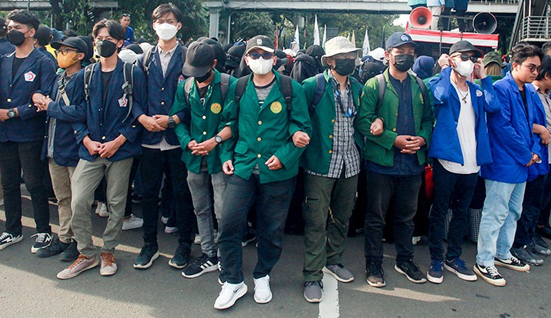 Mahasiswa Bersatu Tolak Penundaan Pemilu 2024 dan Perpanjangan Jabatan Presiden - Bagian 2