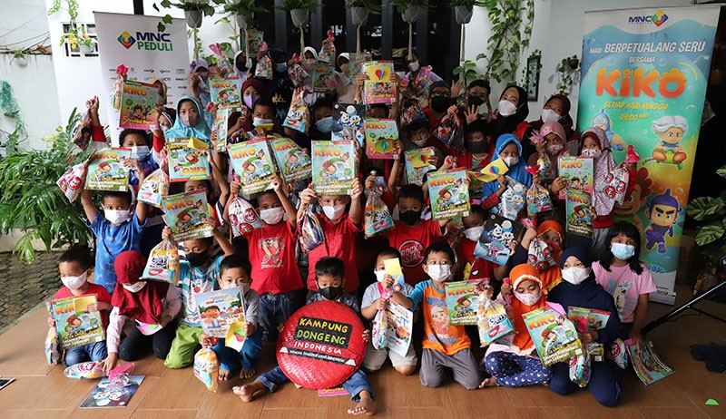 Keseruan Anak-Anak Ikuti Aksi MNC Peduli di Kampung Dongeng Ciputat - Bagian 3