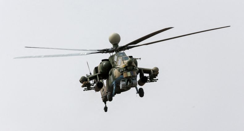  Kerahkan Heli Tempur, Ukraina Gempur Wilayah Rusia di Perbatasan