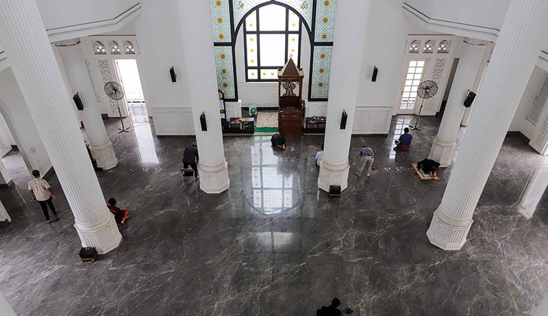 Pesona Masjid Ramlie Musofa, Taj Mahal di Jakarta Utara Ada Ukiran China dan Arab - Bagian 7