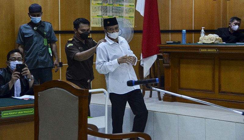 Ekspresi M Kace Divonis 10 Tahun Penjara Kasus Penistaan Agama - Bagian 2