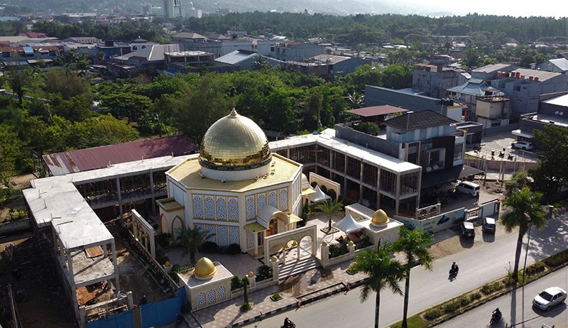 Bangunan Mirip Masjid Al-Aqsa Palestina Ada di Kendari - Bagian 1