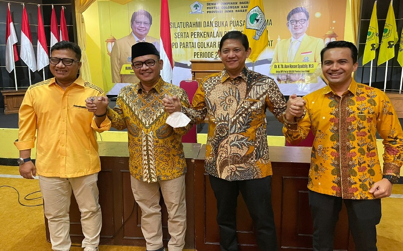 Sahrul Gunawan Tempati Posisi Strategis dalam Susunan Pengurus Baru Golkar Jabar