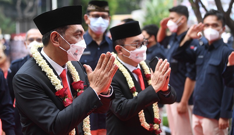 7 Komisioner KPU Periode 2022-2027 Resmi Bertugas usai Dilantik Presiden Jokowi - Bagian 2