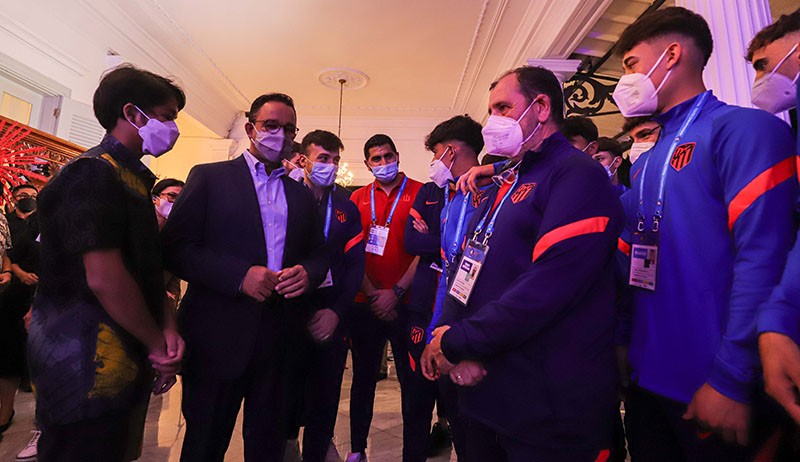 Momen Anies Baswedan Sambut Tim IYC 2021 di Balai Kota - Bagian 3