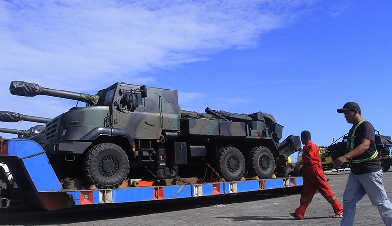 10 Meriam Cesar TNI Dipindah ke Perbatasan Indonesia-Timor Leste-Australia - Bagian 1