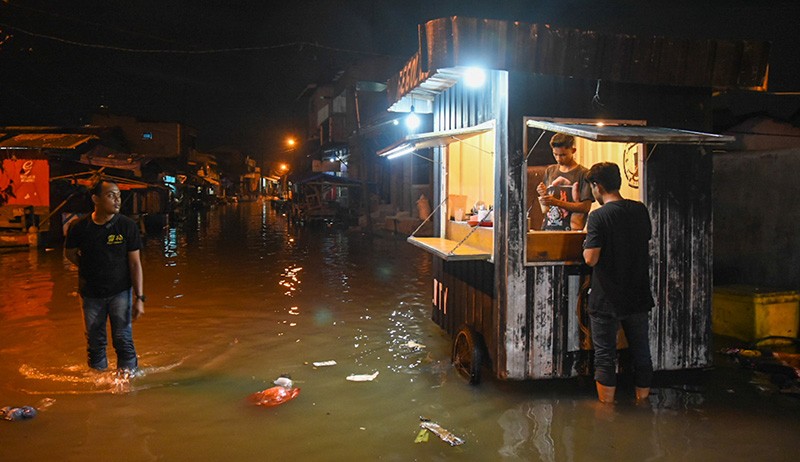 Banjir Rob Rendam Enam Kelurahan di Belawan Sumatera Utara - Bagian 2
