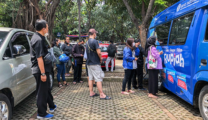 BI Buka Layanan Penukaran Uang Receh di Pasar Induk Kramat Jati - Bagian 3