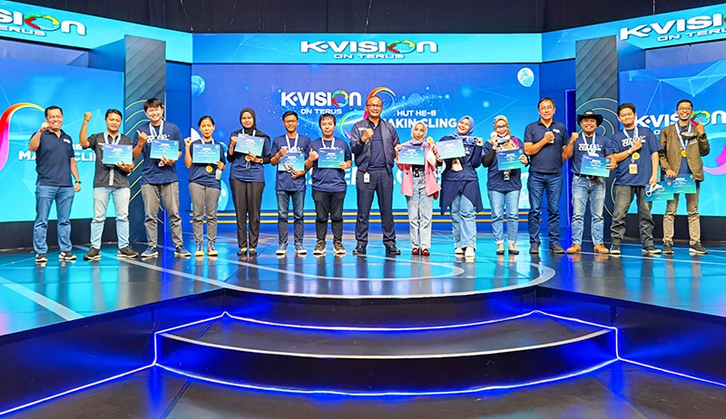 Syukuran HUT ke 8 K-Vision Mengusung Tema Makin Cling - Bagian 3