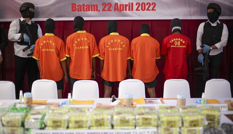 Polda Kepri Musnahkan 52 Kilogram Sabu - Bagian 2