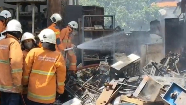 Gudang Kantor Dinas PU P2AT Terbakar, Alat-Alat Kantor Ludes