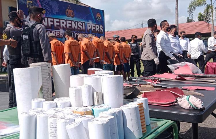 Simpan Obat Petasan, 6 Pemuda Kulonprogo Ditangkap Polisi