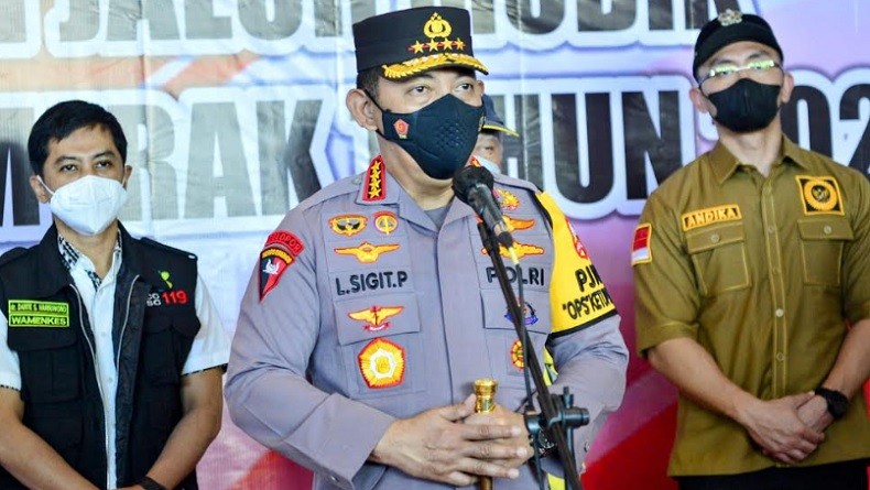 Kapolri : Mudik di Jam Rawan Ada Satgas Siap Mengawal 