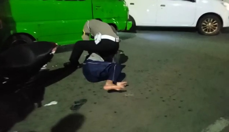 Heroik, Polisi Lalu Lintas di Sukabumi Adang dan Tangkap Geng Motor Bercelurit 