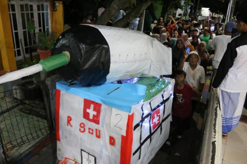 Sambut Idul Fitri, Warga Pulau Panggang Antusias Ikuti Takbir Keliling    - Bagian 3