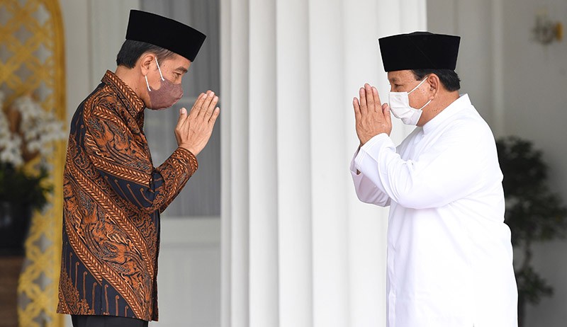 Momen Presiden Jokowi dan Menhan Prabowo Silaturahmi di Istana Yogyakarta - Bagian 1