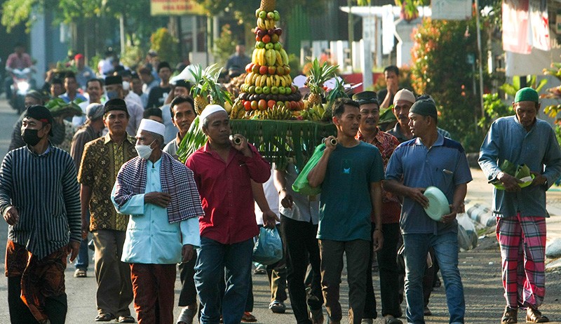 Tradisi Rewanda Warga Kampung Talun Kandri Gunungpati di Goa Kreo Semarang - Bagian 2