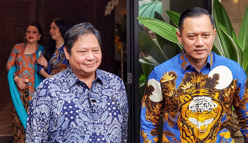Bertemu Putra SBY, Ketum Golkar: AHY Singkatan Airlangga Hartarto Yes - Bagian 2