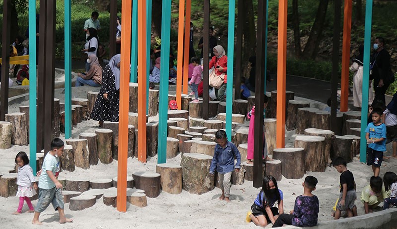 Asyiknya Bermain di Taman Terbuka Tebet Eco Park - Bagian 1