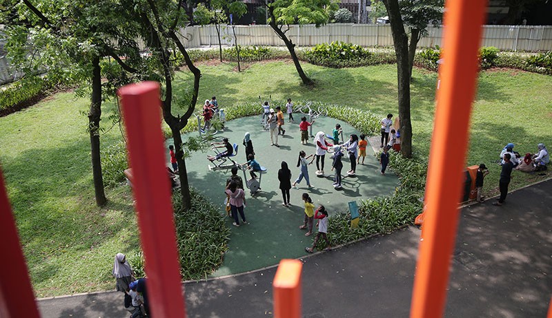 Asyiknya Bermain di Taman Terbuka Tebet Eco Park - Bagian 3
