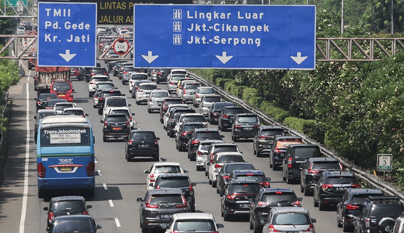 Libur Waisak, Lalu Lintas Jalan Tol Jagorawi Arah Puncak Terpantau Padat - Bagian 1