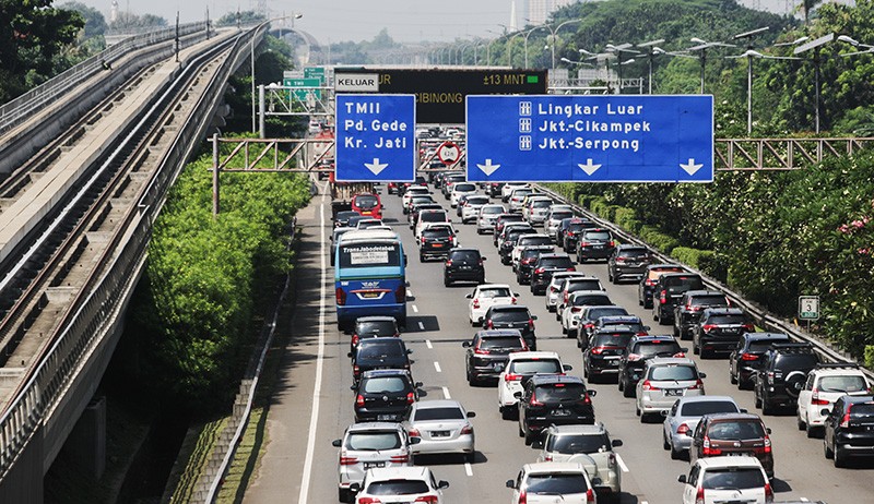 Libur Waisak, Lalu Lintas Jalan Tol Jagorawi Arah Puncak Terpantau Padat - Bagian 2