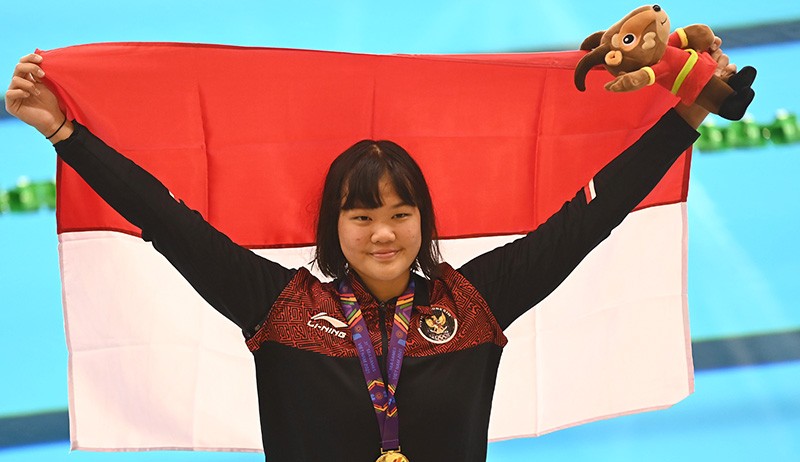Perenang Putri Indonesia Rebut Medali Emas SEA Games 2021 - Bagian 1