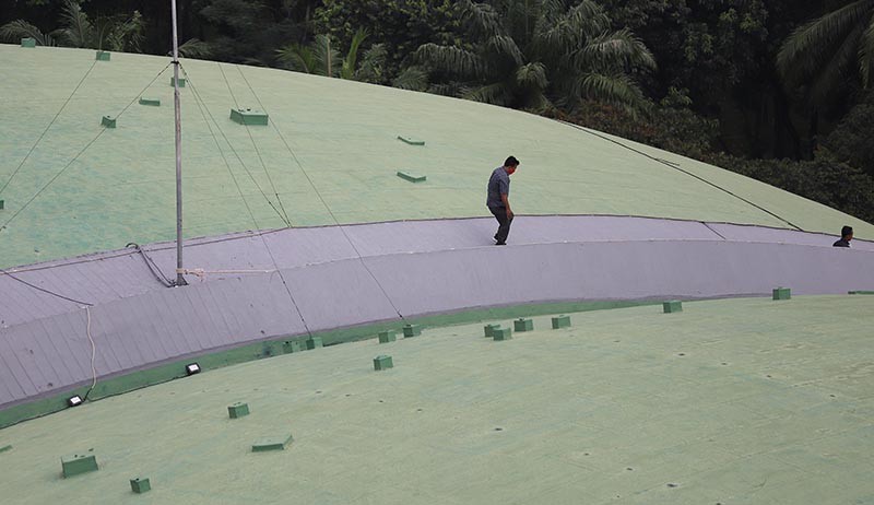 Penampakan Gedung Kura-Kura DPR, Anggaran Perawatan Sebesar Rp4,5 Miliar - Bagian 3