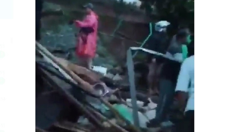Kecelakaan Maut Bus Pariwisata di Ciamis, Banyak Korban Terjebak Reruntuhan Bangunan