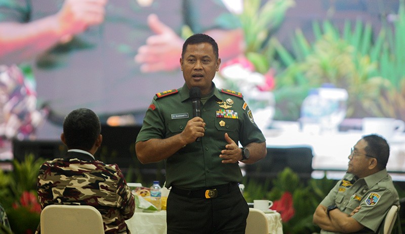 Ngopi Bareng Keluarga Besar TNI, Pangdam Jaya Ingatkan Jaga Pancasila dan NKRI - Bagian 2