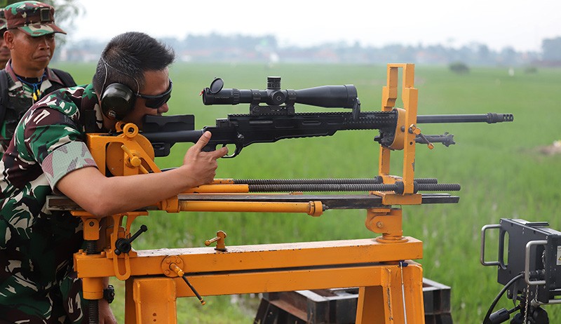Begini Cara Uji Coba Amunisi Kaliber 7,62 Mm Standar Tempur untuk Senapan Sniper - Bagian 1