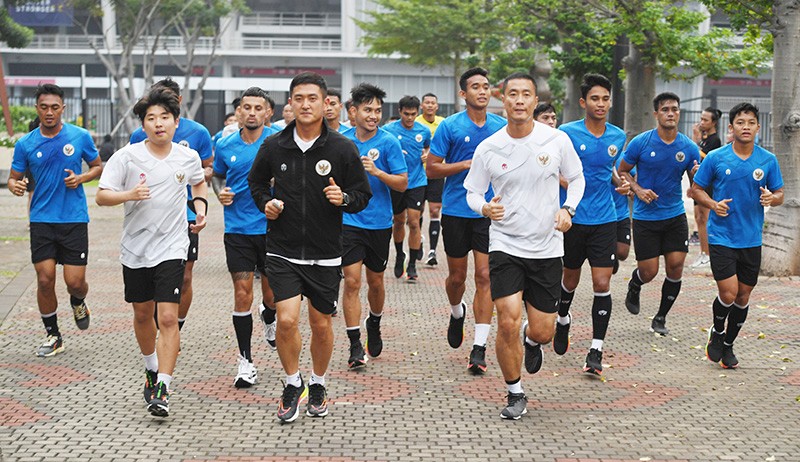 Latihan Perdana Timnas Indonesia Jelang Kualifikasi Piala Asia 2023 - Bagian 2