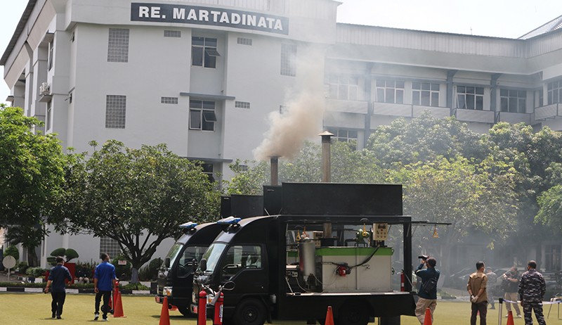 TNI AL Musnahkan 179 Kilogram Kokain Senilai Rp1,25 Triliun - Bagian 3