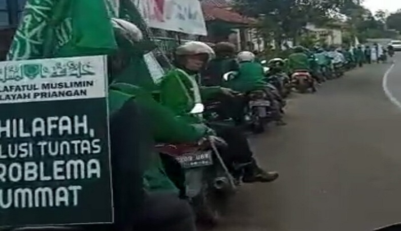 Polres Cimahi Tetapkan 3 Pentolan Khilafatul Muslimin Bandung Tersangka