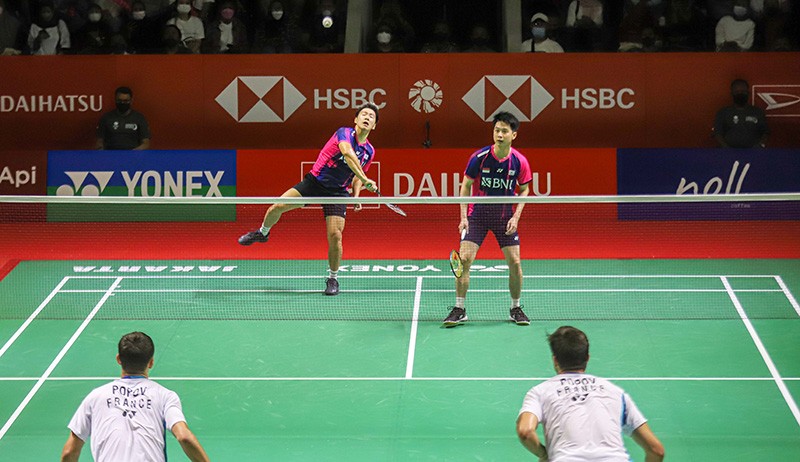 Sedang Berlangsung Minions vs Fajar / Rian, Ini Link Live Streaming Final Denmark Open 2022