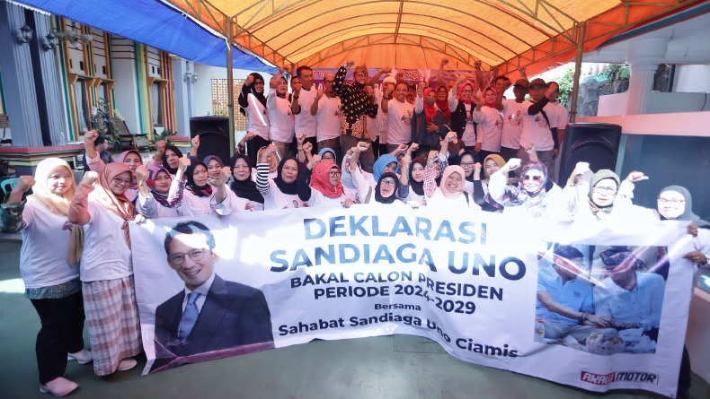 Relawan Latih Warga Ciamis Budi Daya Ikan dan Deklarasi Dukung Sandiaga Uno
