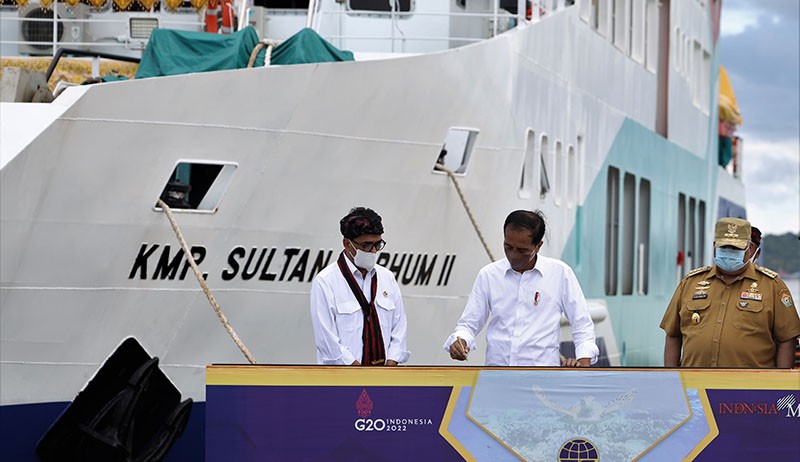 Presiden Jokowi Resmikan 3 Pelabuhan di Sulawesi Tenggara - Bagian 2