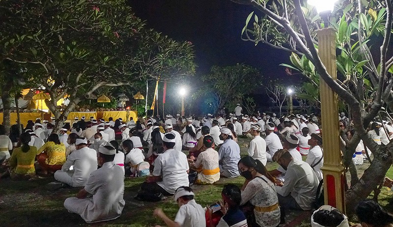 Perayaan Galungan Kembali Digelar setelah 2 Tahun Ditiadakan di Semarang - Bagian 1
