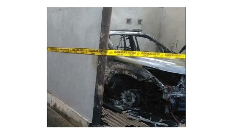 Ruko di Badung Dilalap Api, Satu Mobil Pajero Ikut Terbakar