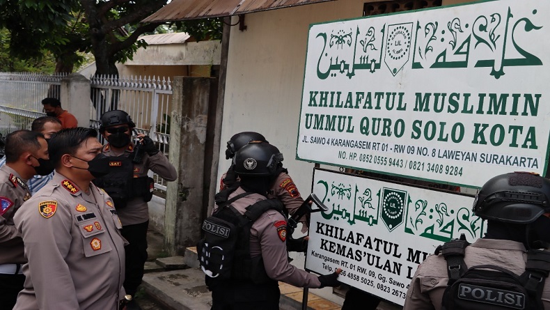 5 Pengurus Khilafatul Muslimin di Solo Diperiksa Polisi, Ini yang Ditelusuri