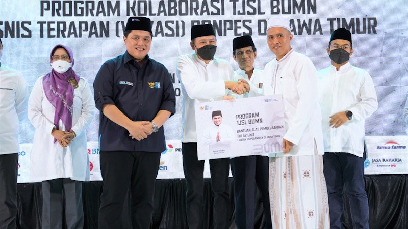 SIG dan 31 BUMN Gelar Pelatihan Bisnis Terapan bagi 26 Pondok Pesantren di Jatim - Bagian 1